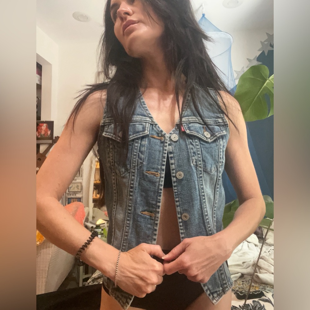 Vintage Retro Levi’s Denim Vest Small
